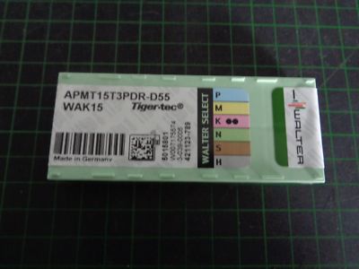 10 x Walter Wendeschneidplatte APMT 15T3PDR-D55; WAK15