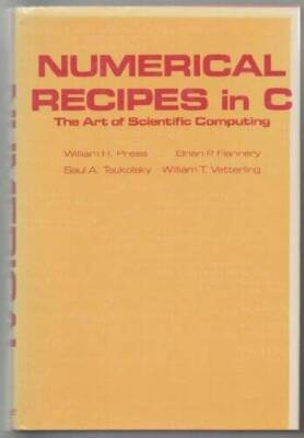 Numerical Recipes in C - Hardcover By Press, W H - VERY GOOD