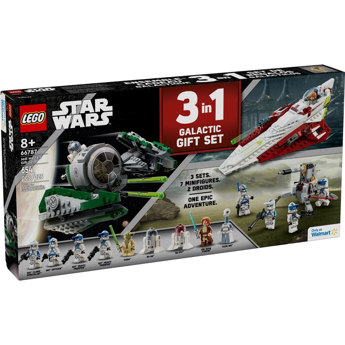 LEGO Star Wars 66787 Jedi Masters Gift Set New Factory Sealed | eBay