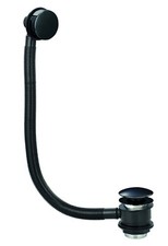 Bathroom Wall Mounted Square Basin Filler Mixer Tap | Lever Black Sink Faucet