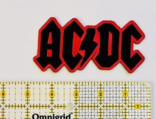Ac/Dc Iron On Patch Embroidered Rock N Roll