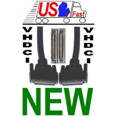 NEW 6ft long 68pin.8mm VHDCI Male~M Ultra320/U320 PC/Sun SCSI Cable/Cord/Wire