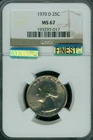 1970 D QUARTER NGC MS67 MAC FINEST REGISTRY SPOTLESS  *