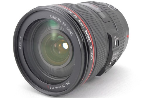 Canon EF 24-105mm F/4 L IS USM Zoom Lens with Hood - Picture 2 of 12