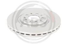 2x A.B.S. Bremsscheibe 19032 Grauguss für JEEP RENEGADE SUV BU B1 BV COMPASS MP