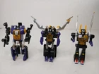Transformers G1 Insecticons Bombshell Shrapnel Kickback  lot
