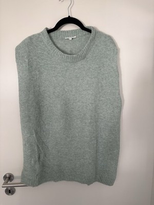 OPUS PRISKA 107465 Größe 40 Grün Mohair Wolle Pollunder Pulli