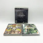 Lot of 3 PS3 Games - Elder Scrolls V, Borderlands 2, Uncharted Drake's Fortune