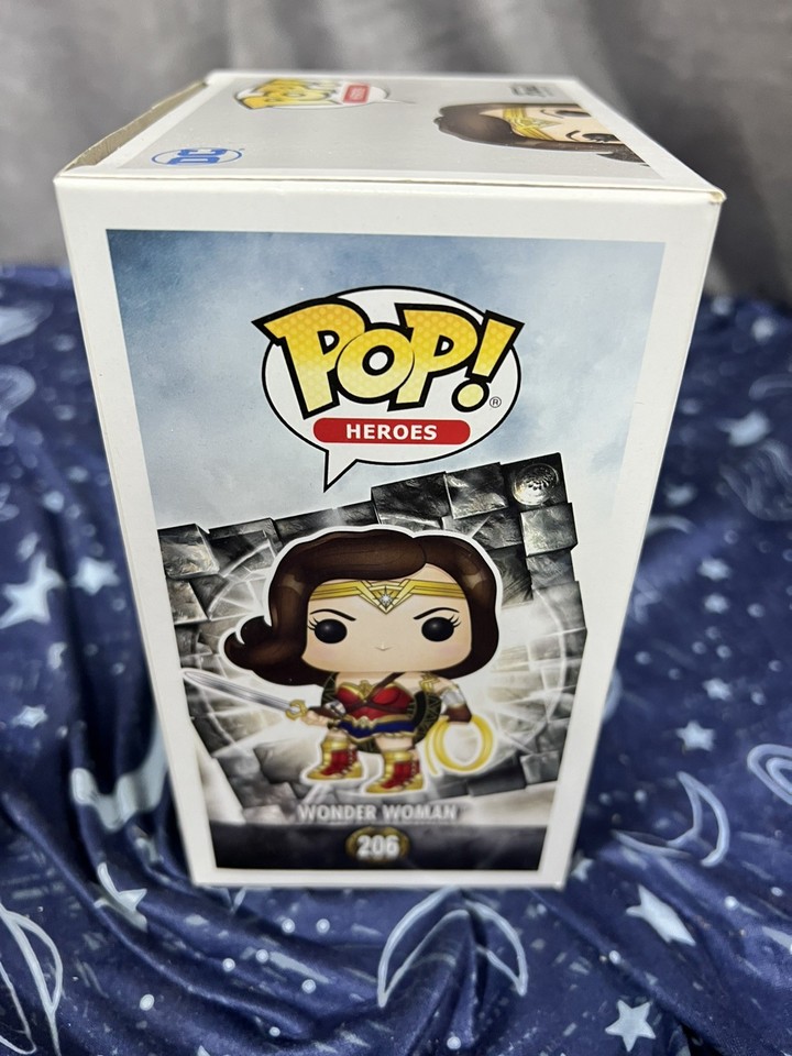 Funko Pop! Heroes Justice League Wonder Woman #206 DC Comics 2017 Vinyl ...