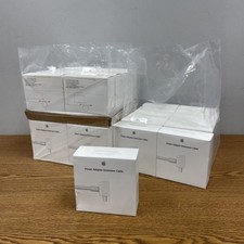 Lot Of 33x New Apple Power Adapter Extension Cable White MK122LL/A
