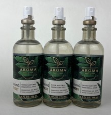 3 Bath  Body Works Aroma Renewing Forest With Natural Essential Oil Mists