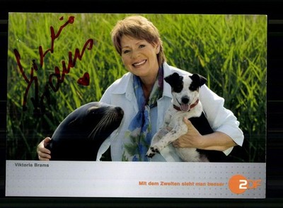 Viktoria Brams Hallo Robbie Autogrammkarte Original Signiert #BC 232396