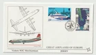 26/4/1988 Jersey FDC - Great Airplanes of Europe - Vickers 953C Merchantman