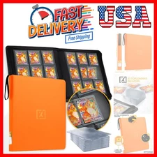 Toploader Binder | Holds 252 Toploaders | 20 Toploaders INCLUDED | 9-Pocket T...