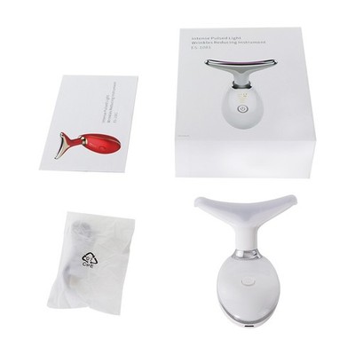 Anti Wrinkle Neck Beauty Device LED Facial Massage Tool Helps Improve Skin
