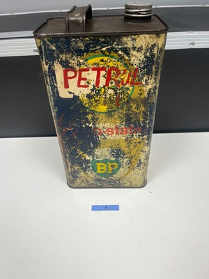#ad Vintage BP Petrex Visco Static Petrol Can Garage Forecourt Oil Advert Tin #6 GBP 29.99