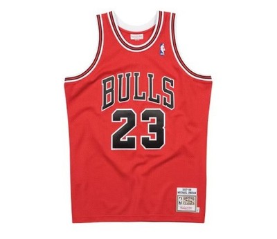 NBA Chicago Bulls Mitchell & Ness Authentic Trikot Michael Jordan 1997-1998 Neu mit Etikett