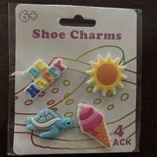 Summer Shoe Charms for Clog Sandals Bracelets Bags Beach Totes Charms