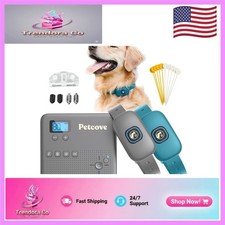 Waterproof 2-in-1 Dog Fence  Training Collar with Adjustable 500 ft Range