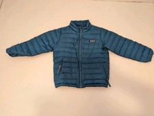 Patagonia Kids Boys Toddler 5T Duck Down Puffer Wintee Jacket Navy Blue