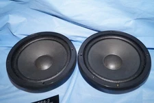 2 Electro-Voice EV 8 Inch Woofers With Trim Rings From  TS8-2 Speakers