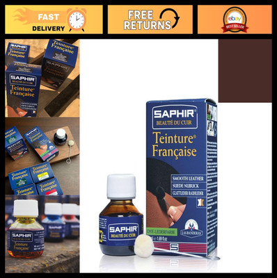 Professional Leather Dye 50ml - Recolor Smooth Leather, Suede, Nubuck - Medium T