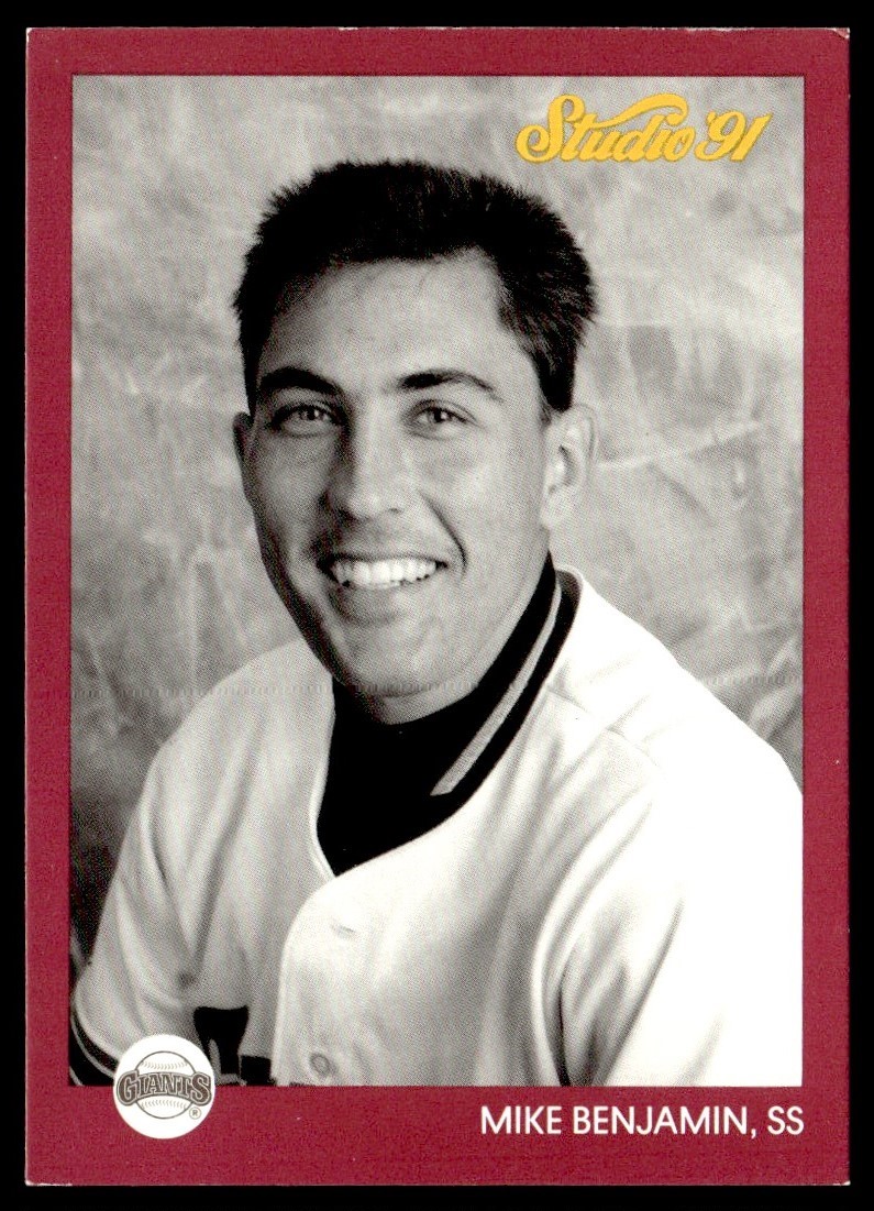 1991 Studio Mike Benjamin San Francisco Giants #252