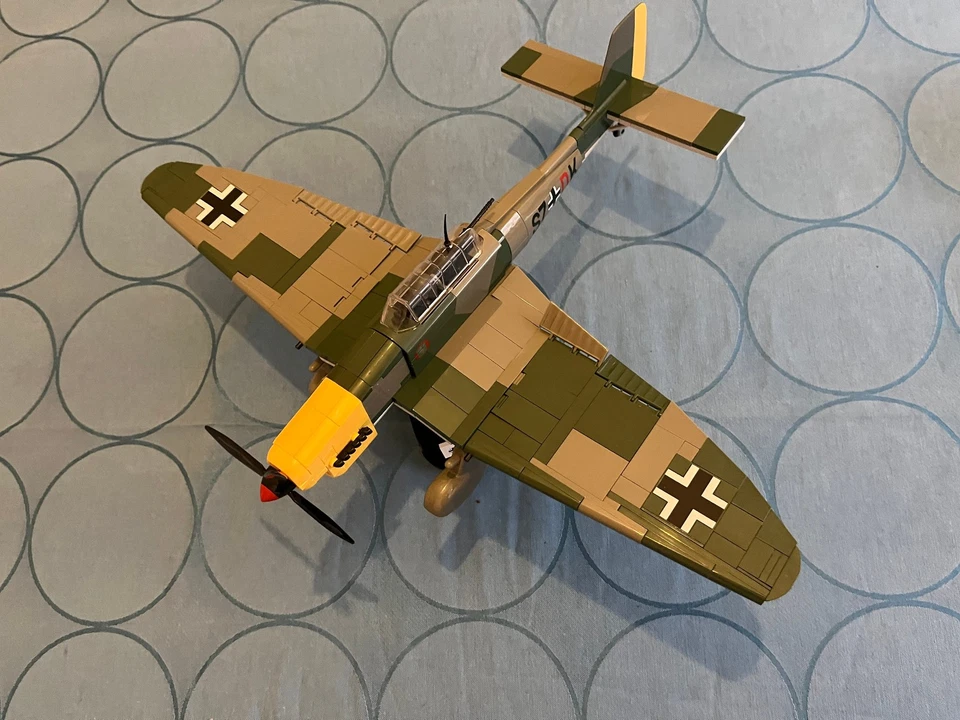 Steckbausteine Modell Junkers JU 87 B Stuka wenig gebraucht