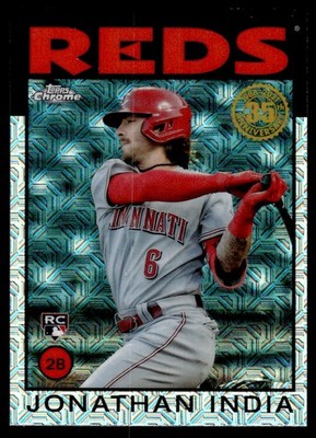 2021 Topps 1986 Topps Jonathan India Cincinnati Reds #86C-27