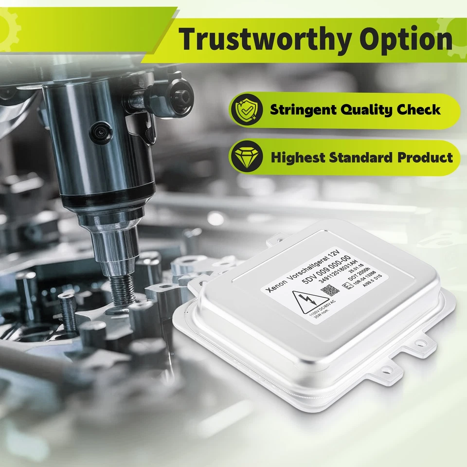 New HID Xenon Headlight Ballast For 2011-2016 PORSCHE CAYENNE 958 5DV00961000 - Image 3 of 4