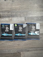 Power Balance 3 Pack Blue - Small Energy Health Band Bracelet New