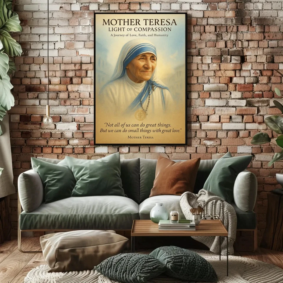 Póster Luz de Compasión Madre Teresa Foto 4 de 4