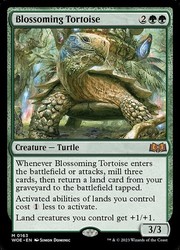 Blossoming Tortoise (163/515) Wilds of Eldraine Foil