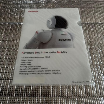HONDA ASIMO A4 Klarsichtfeile