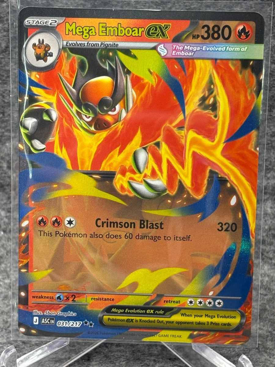 Emboar Ex Pokémon TCG Cards for sale | eBay