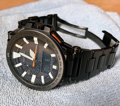 CASIO PROTREK Manaslu PRX-8000YT-1JF Solar Radio Titanium Black Watch