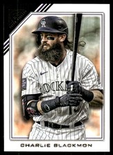 Charlie Blackmon 2022 Topps Gallery #104 Rockies MLB READ FREE SHIP AutographDen
