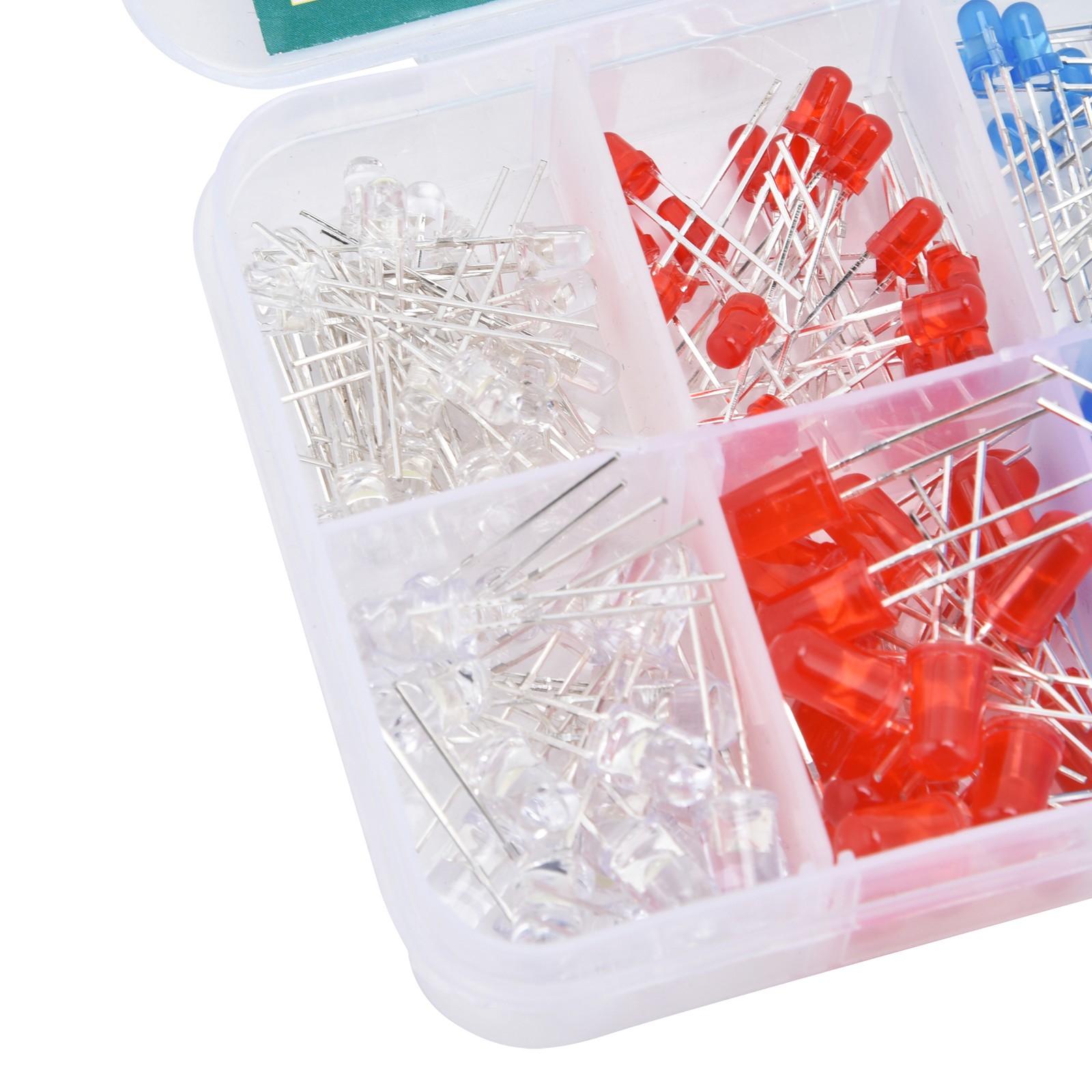 300Pcs LED Light Diodes Durable Components For Electronics Kits Recommended