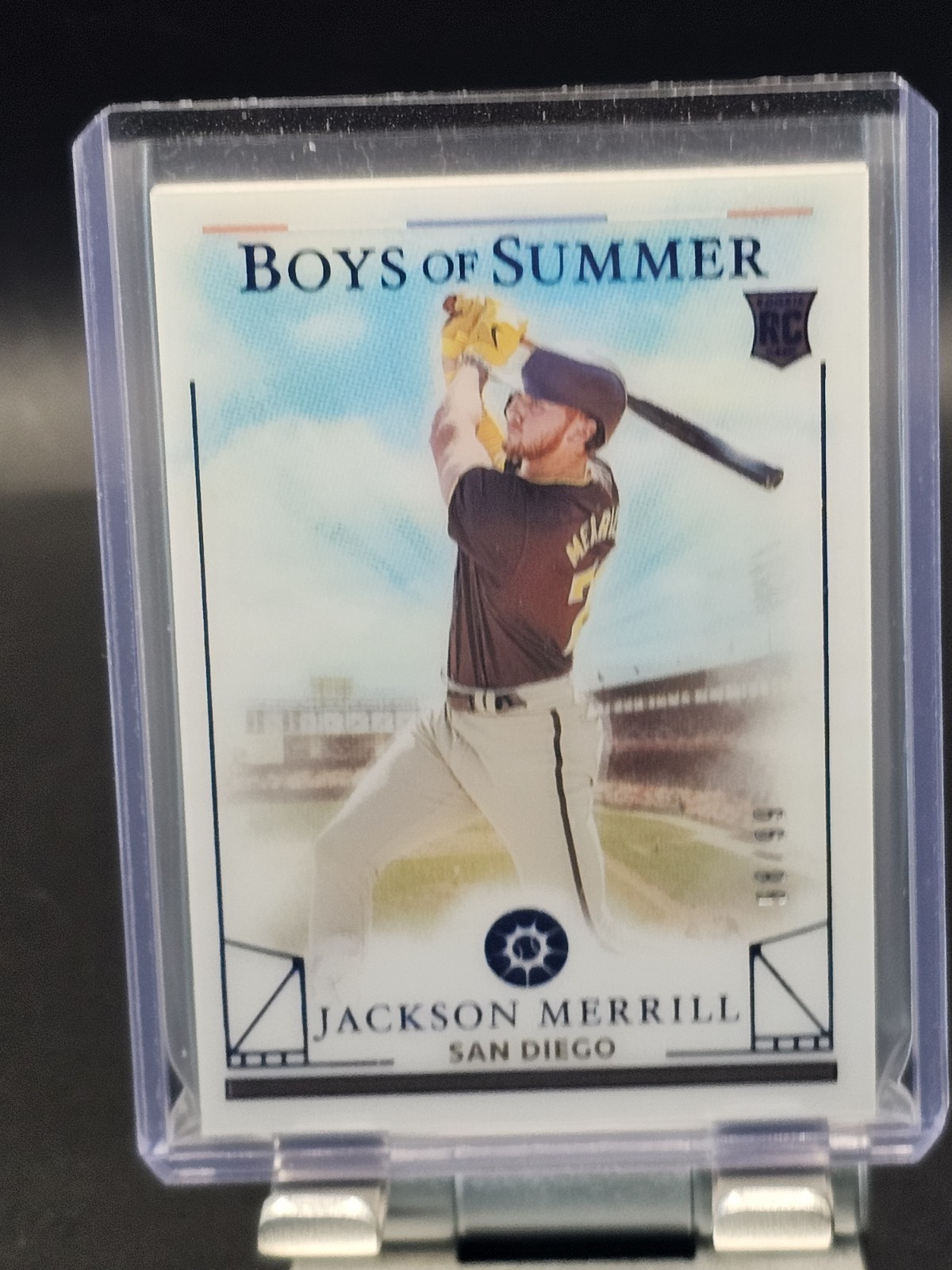 2024 Panini Boys of Summer - Jackson Merrill #60 Blue /99 (RC)