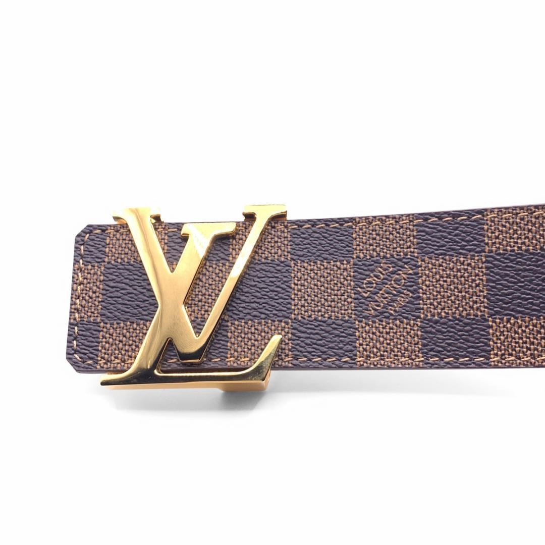 Louis Vuitton LV INITIALES Damier Ebene Belt M9807 for sale