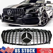 Front Grille For 2013-2019 Mercedes Benz C117 W117 CLA200 CLA250 CLA45 Grill