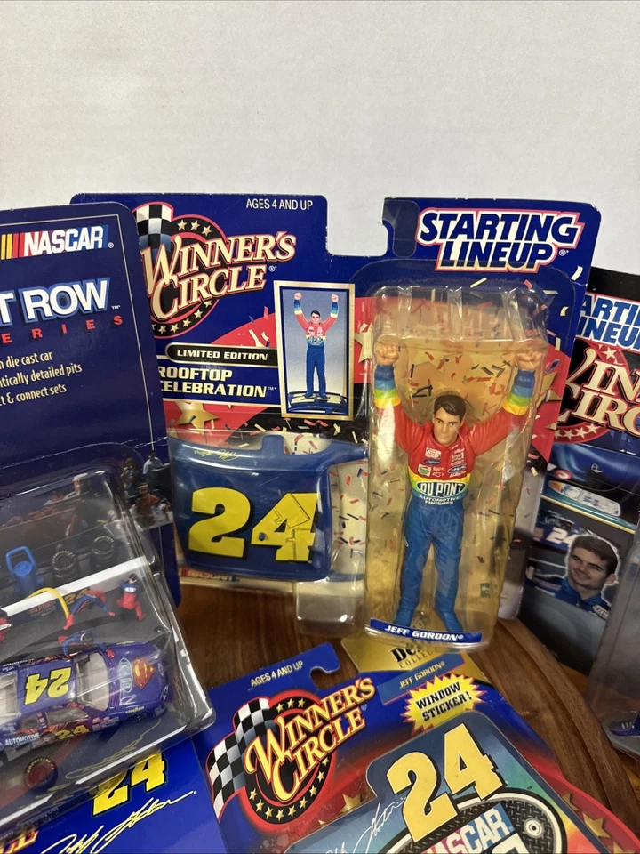 De colección Jeff Gordon Winners Circle Lote 6 Nuevos Put Row, Life Time, NASCAR Foto 3 de 4