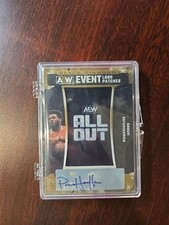 Powerhouse Hobbs Auto Logo/relic Patches /99 Gold All Out Black Diamond AEW 2024