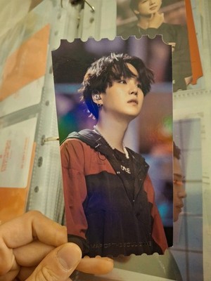 BTS Suga Photocard MOTS ON:E Concert DVD official