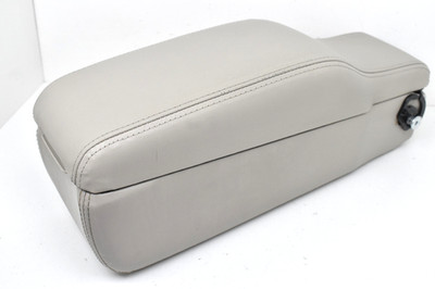 1995-2003 Buick Park Avenue Center Console Gray Leather Armr Top Lid Storage OEM