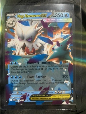 2025 Mega Evolutions Mega Abomasnow EX #36 Gem/NM