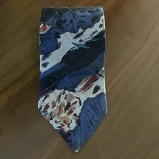 Vintage Zanetti For LLoyd's Necktie Mens Multicolor Silk Made In USA Abstract