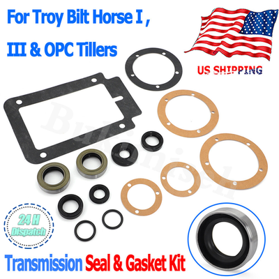 #ad 14x Transmission Seal amp; Gasket Set For Troy Bilt Horse I III OPC Tillers USA $13.99