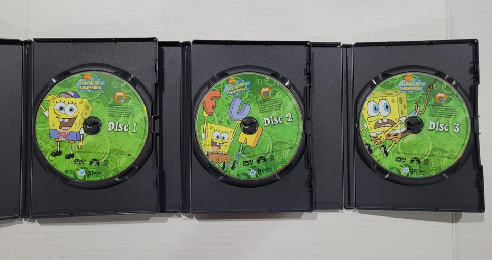SpongeBob Squarepants: The Complete First Season (3-Disc DVD 2003) - Image 3 of 4
