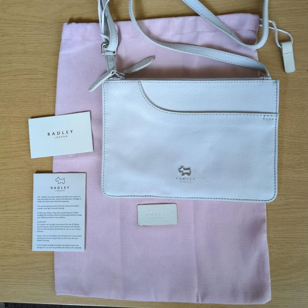 RADLEY London Cookie Cutter - Borsa A Tracolla In Pelle Martellata, Taglia Media, Con Ritaglio Scottie - 2